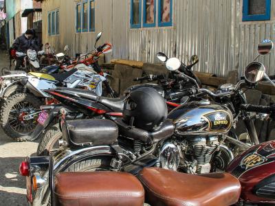 motorbike hire in Kathmandu