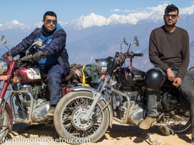 Motorbike tour in Nepal